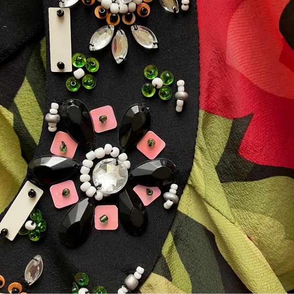 Flowy and Floral Nanette Lepore Top - Picture 6 of 9